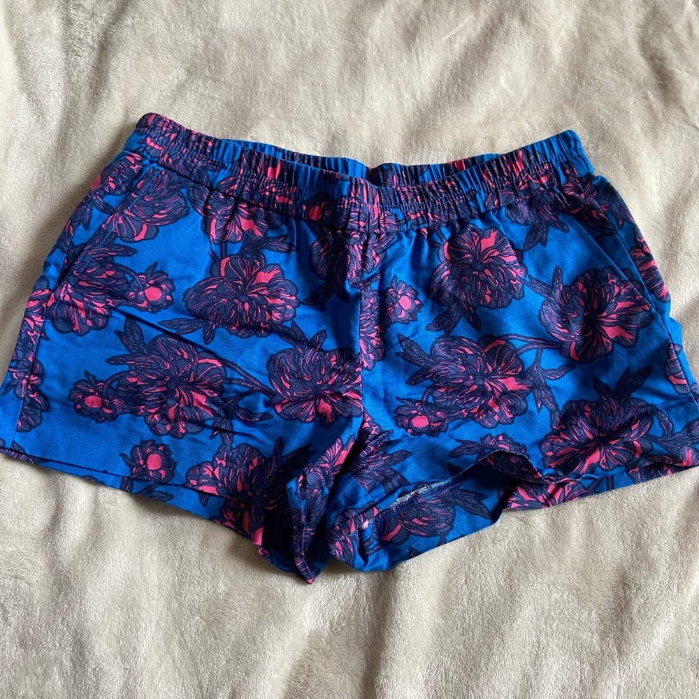 Jcrew linen blend shorts